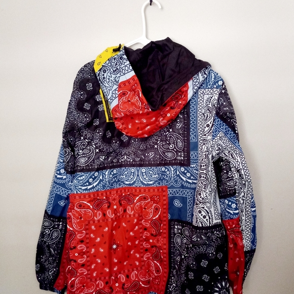 Bleecker & Mercer Half Zip Pullover Windbreaker - Size Small Men - Picture 2 of 3